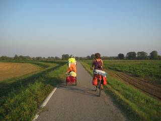 La ciclovia tra Pizzighettone e Crotta d'Adda